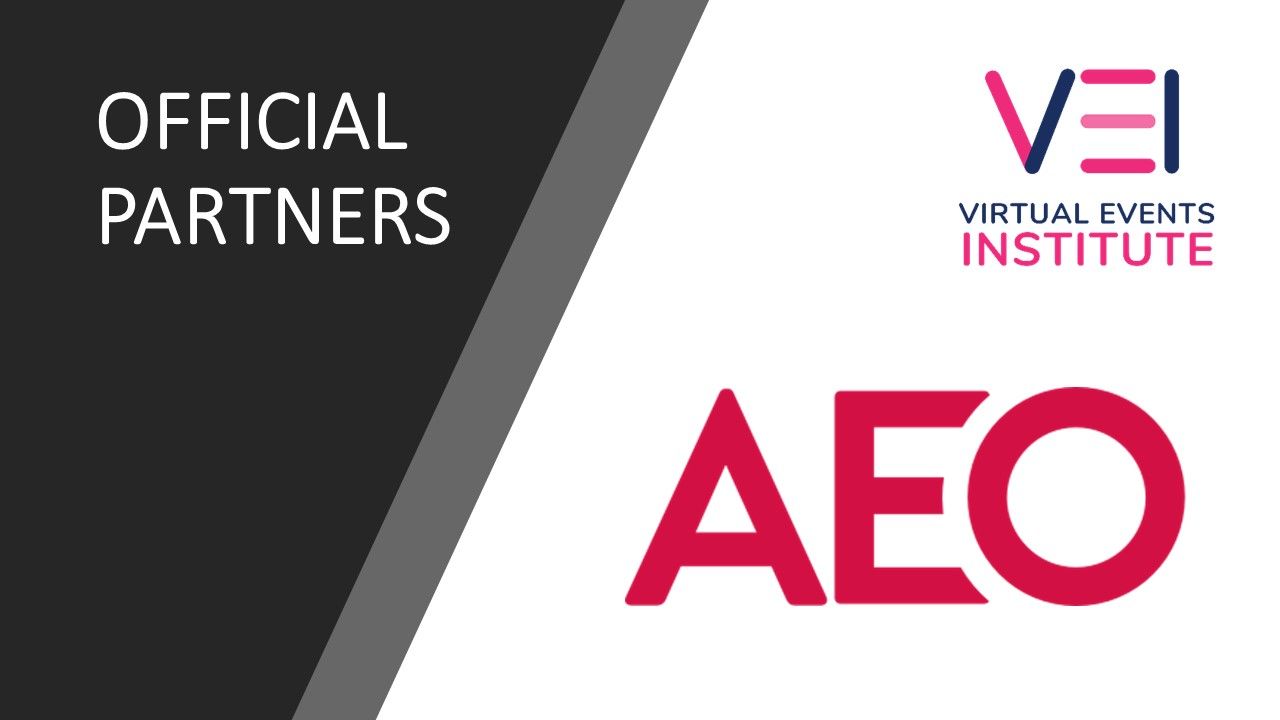 AEO AND VIRTUAL EVENTS INSTITUTE ANNOUNCE PARTNERSHIP